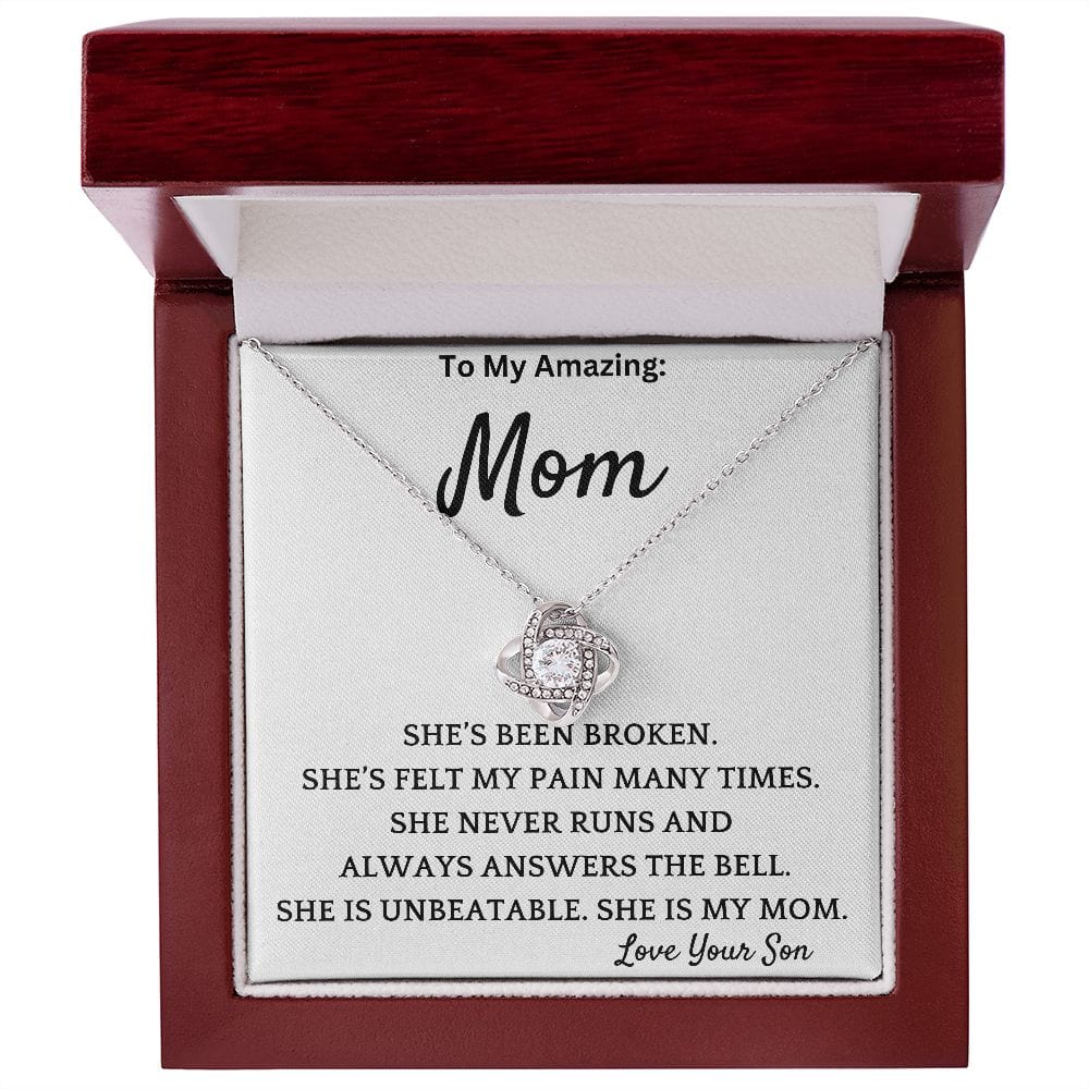 Unbeatable Mom Necklace Gift For Mother 
