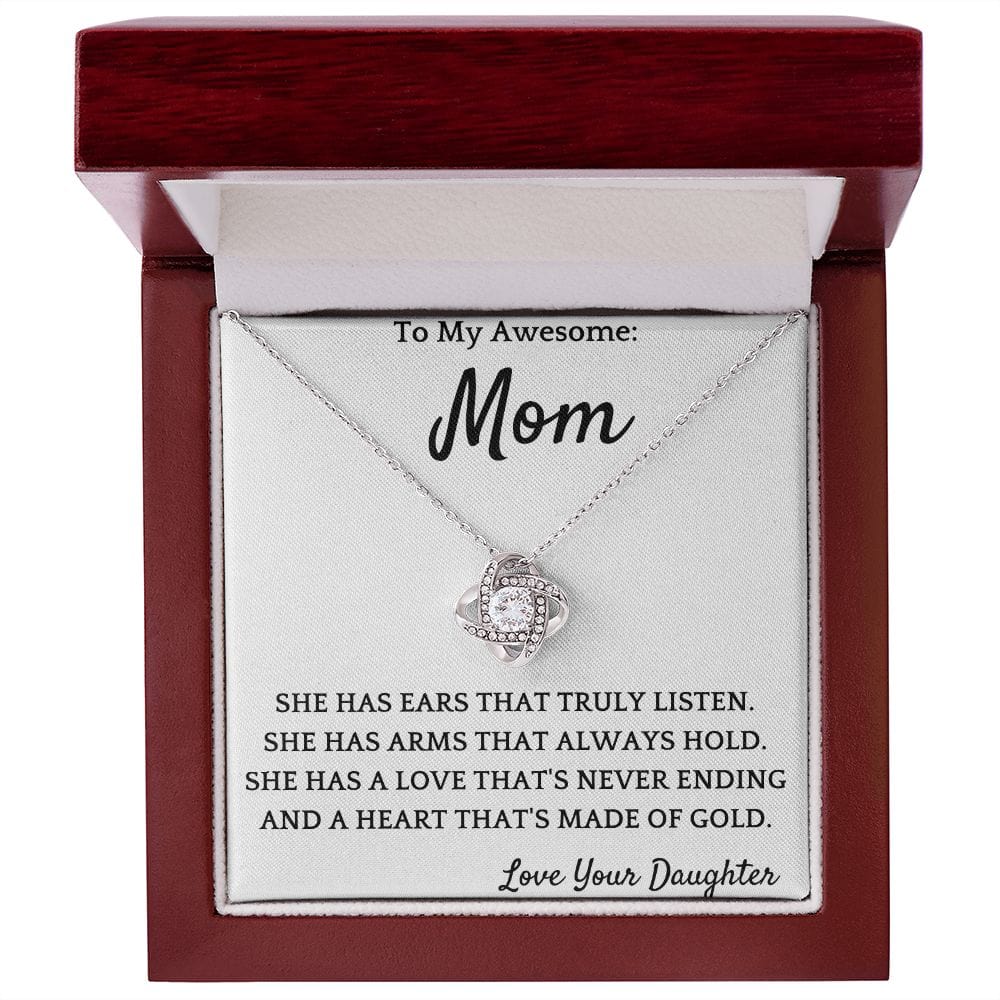 Always Hold Necklace Gift For Mothers Day Birthday Christmas Valentines Present For Women