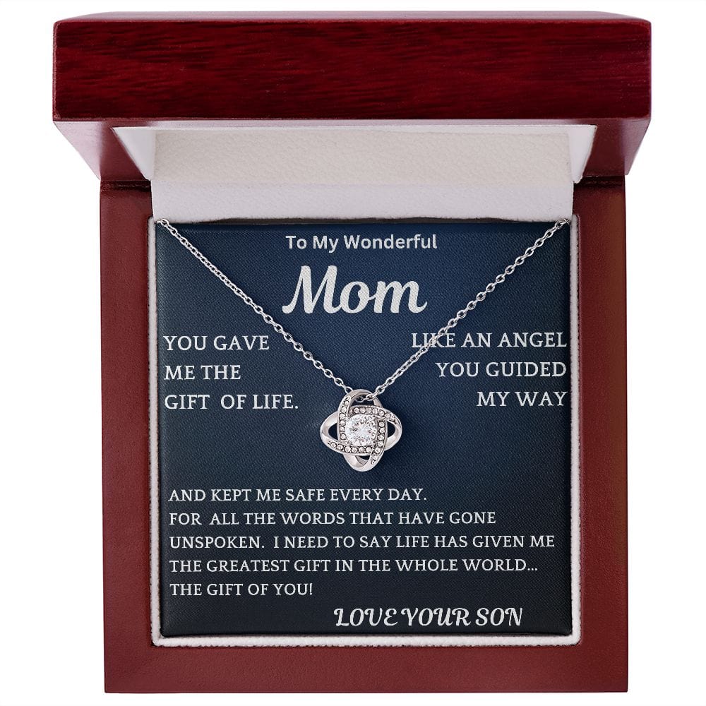 Gift Of You Necklace For Mothers Day Valentines Birthday Christmas Present For Women