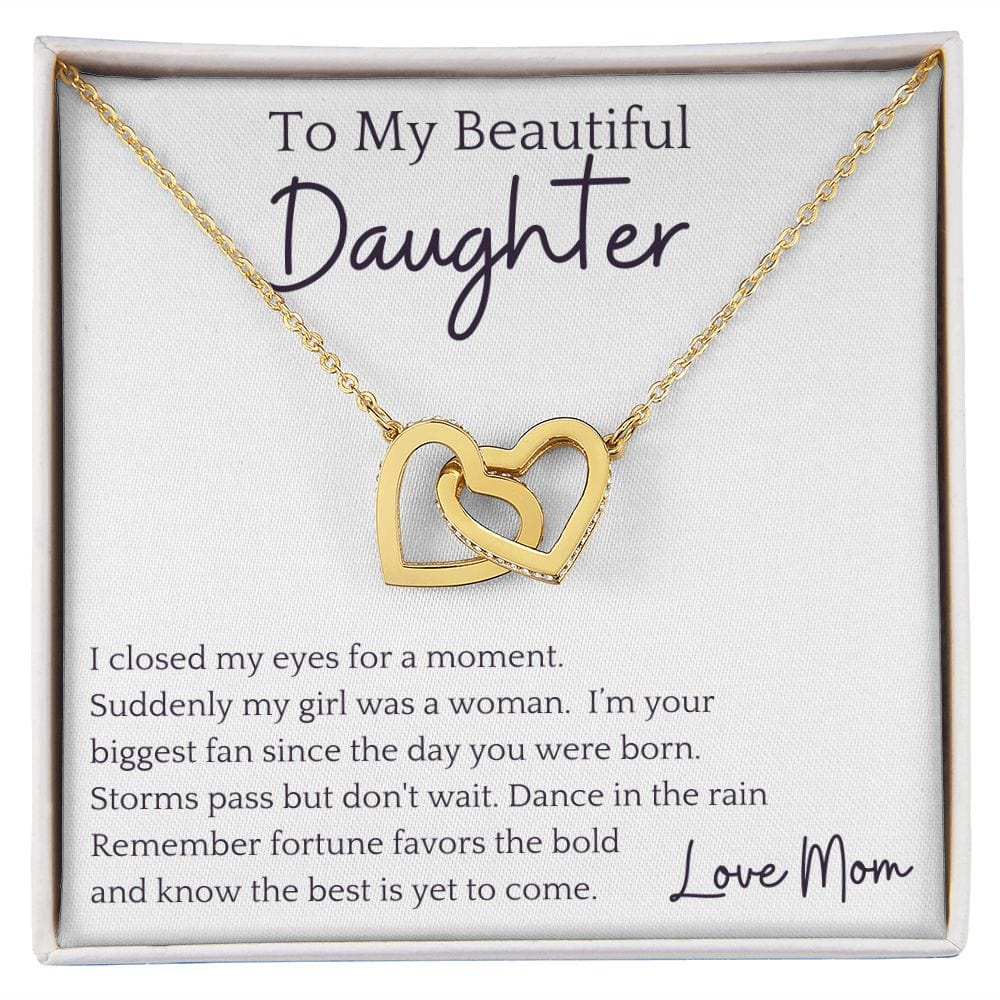 My Girl A Woman Necklace Gift For Daughter Graduation Christmas Birthday Present For Girls
