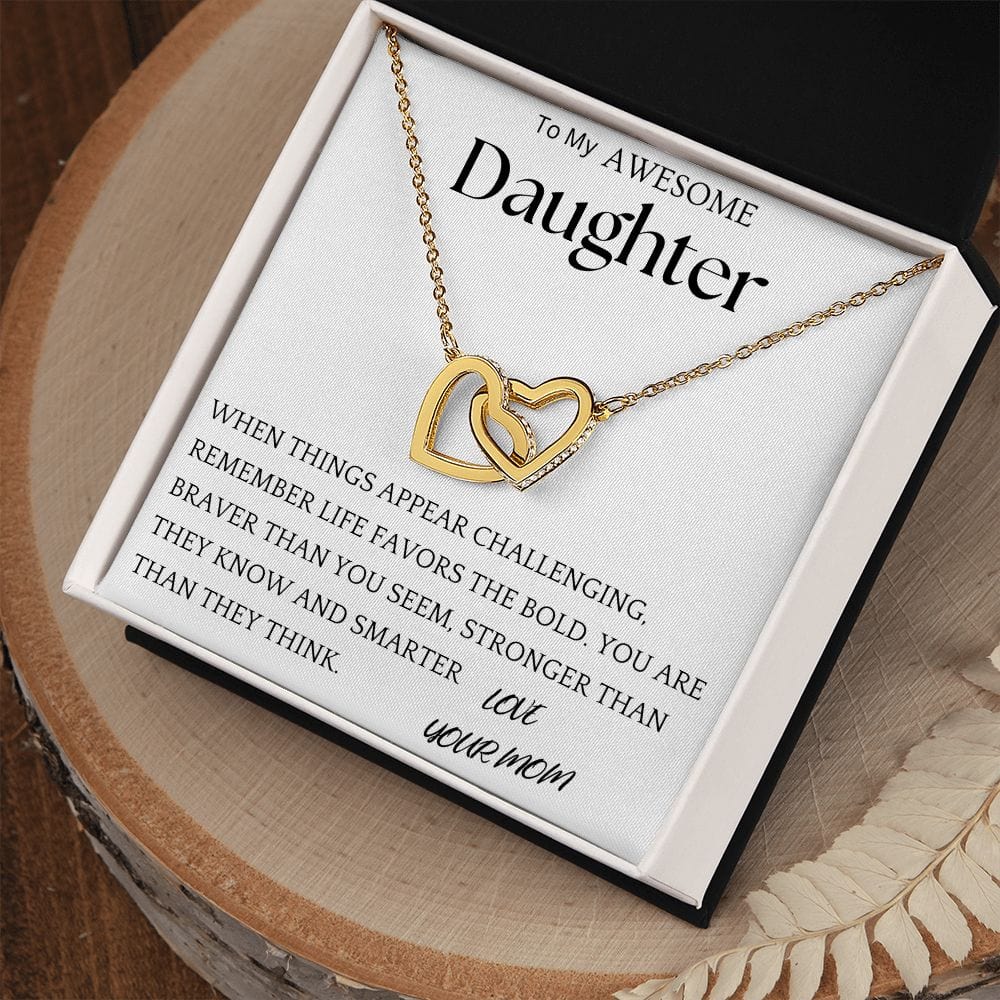 Favors The Bold Necklace Gift For Daughter Graduation Birthday Christmas Gift For Girls
