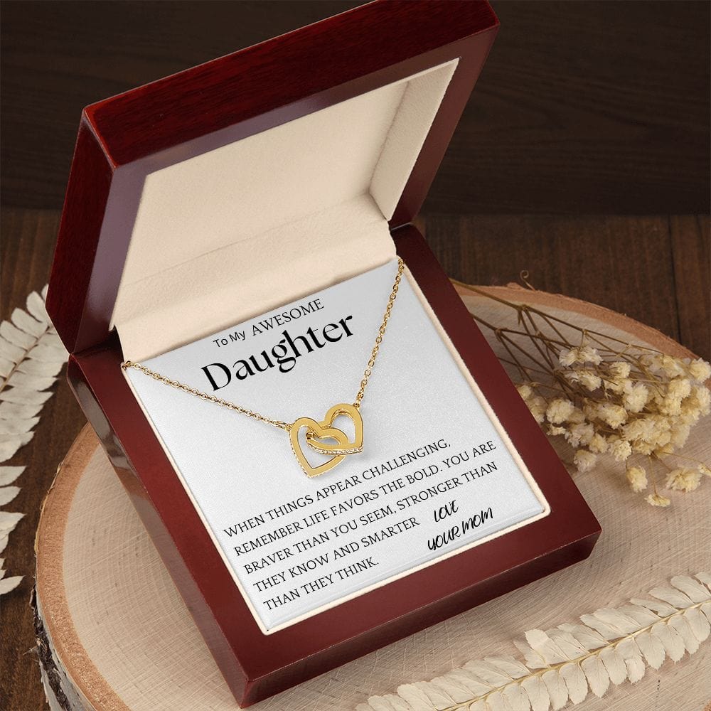 Favors The Bold Necklace Gift For Daughter Graduation Birthday Christmas Gift For Girls