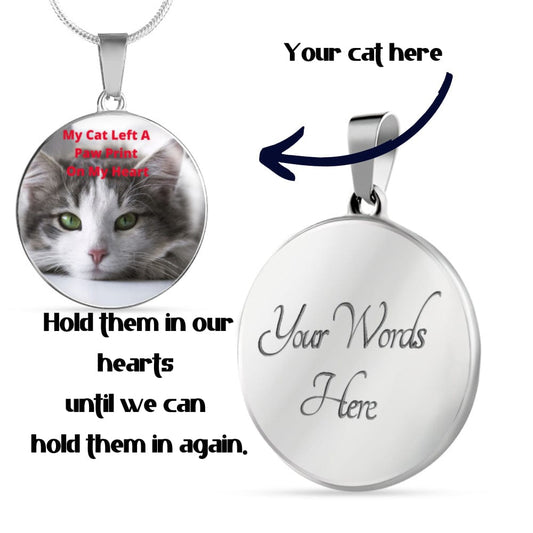 Jewelry - Cat Memorial Personalized Photo Upload