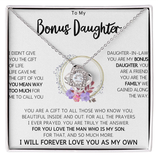 Jewelry - Daughter In Law Gift Bonus Daughter Necklace Christmas Birthday Valentines Present 1