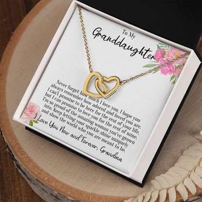 Jewelry - Never Forget Necklace Gift For Granddaughter Graduation Birthday Christmas Present For Woman