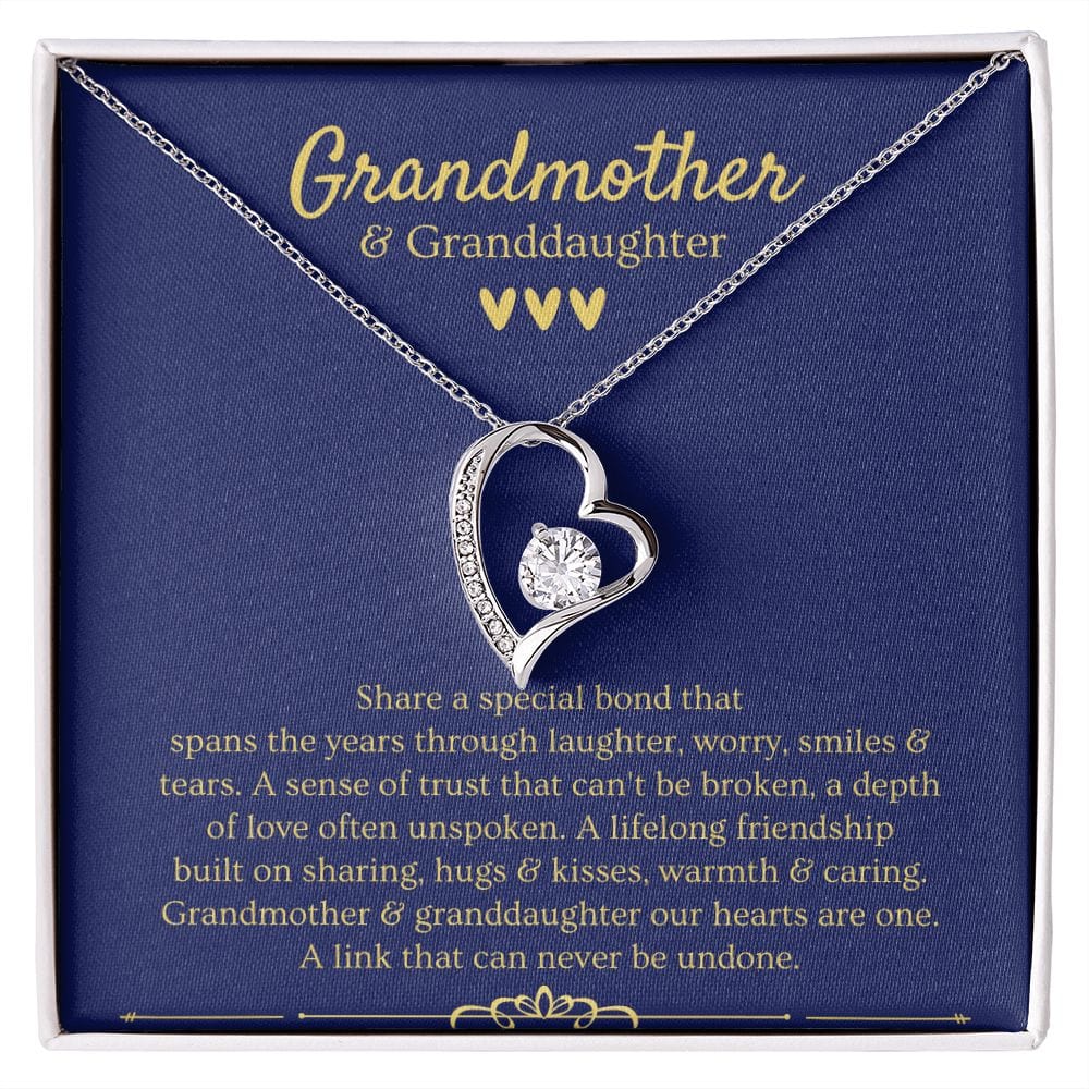 Jewelry - Special Bond Necklace For Granddaughter Graduation Christmas Birthday Present For Women Girls 1