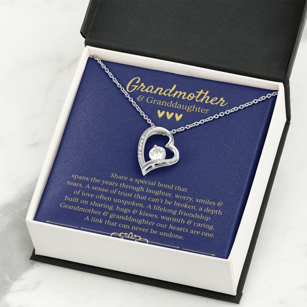 Jewelry - Special Bond Necklace For Granddaughter Graduation Christmas Birthday Present For Women Girls 1