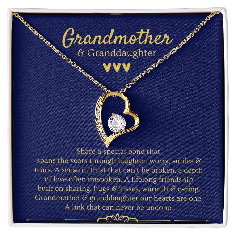 Jewelry - Special Bond Necklace For Granddaughter Graduation Christmas Birthday Present For Women Girls 1