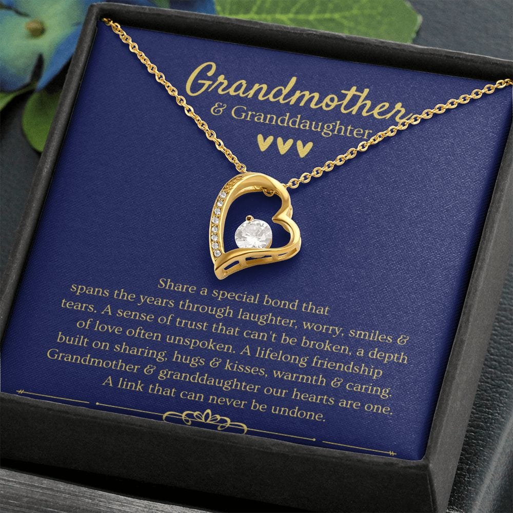 Jewelry - Special Bond Necklace For Granddaughter Graduation Christmas Birthday Present For Women Girls 1