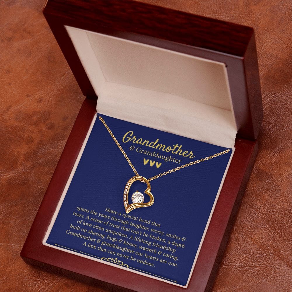 Jewelry - Special Bond Necklace For Granddaughter Graduation Christmas Birthday Present For Women Girls 1