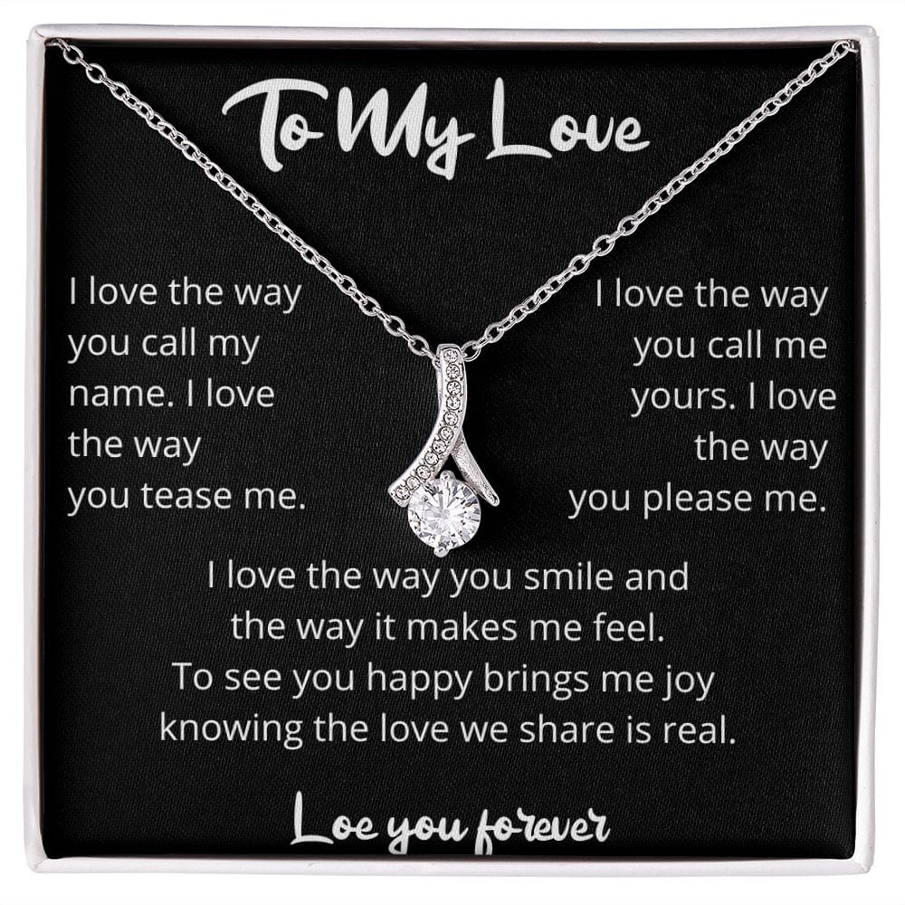 Jewelry - The Love We Share Necklace Anniversary Birthday Christmas Gift For Wife Girlfriend Present For Women