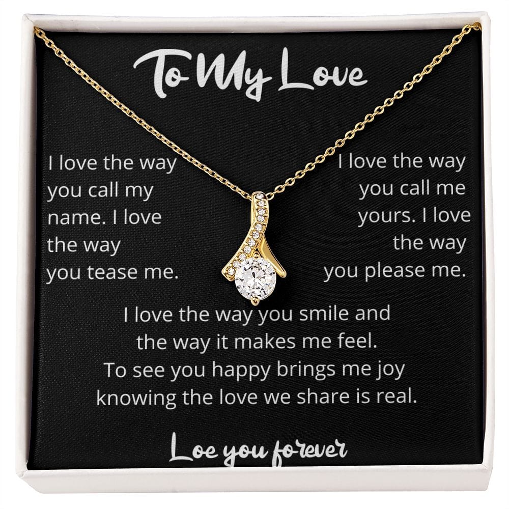 Jewelry - The Love We Share Necklace Anniversary Birthday Christmas Gift For Wife Girlfriend Present For Women