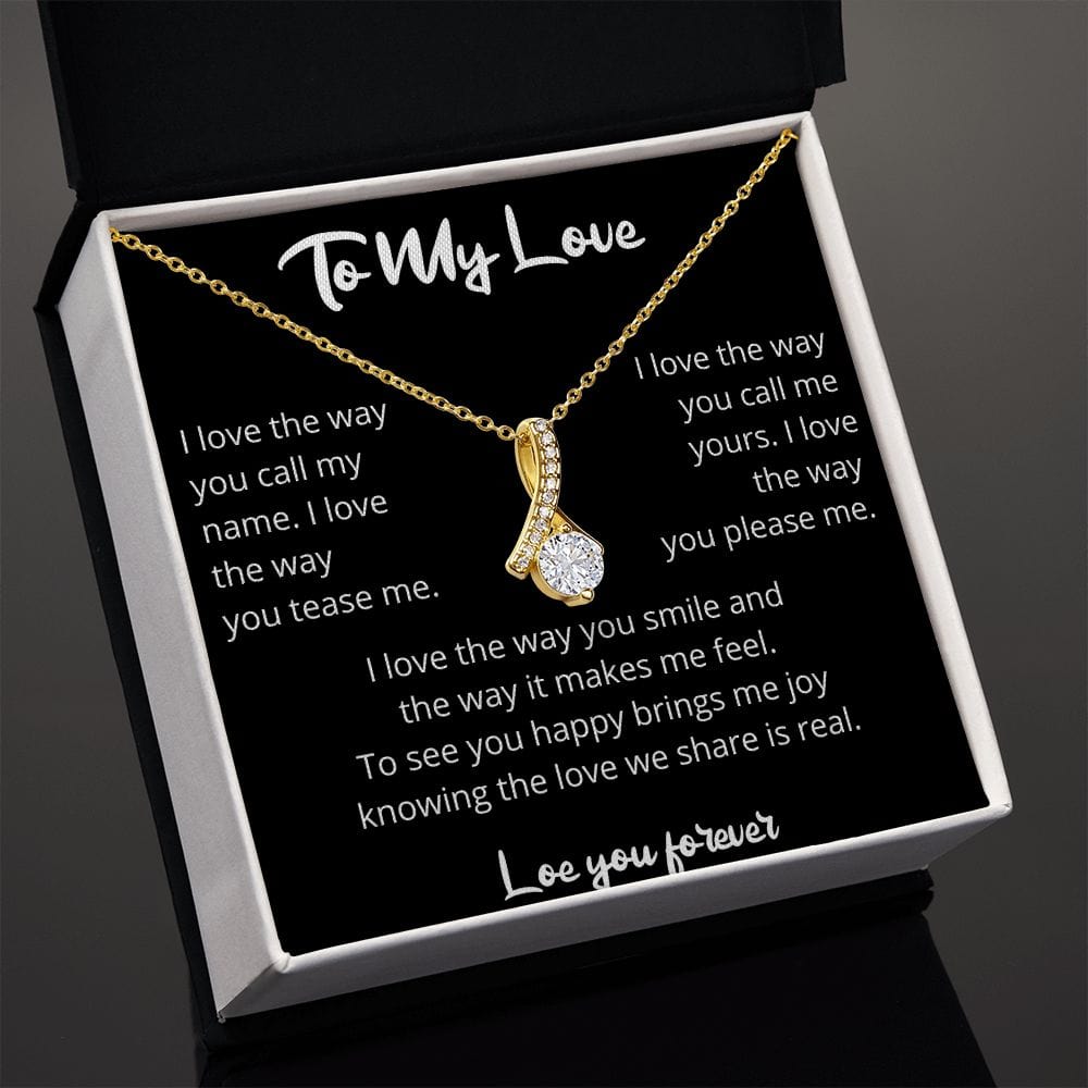 Jewelry - The Love We Share Necklace Anniversary Birthday Christmas Gift For Wife Girlfriend Present For Women