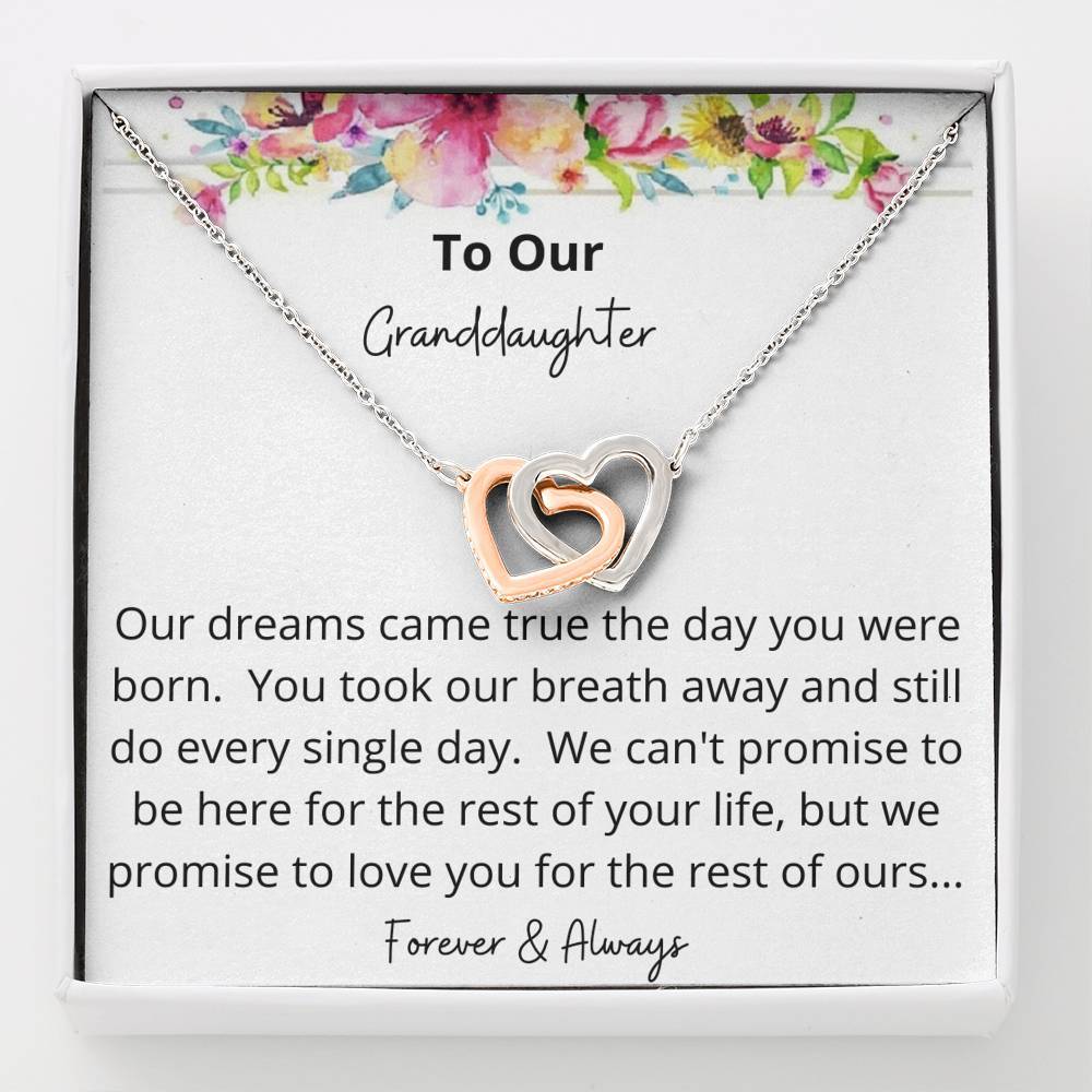 Jewelry - Two Hearts Forever And Always Necklace