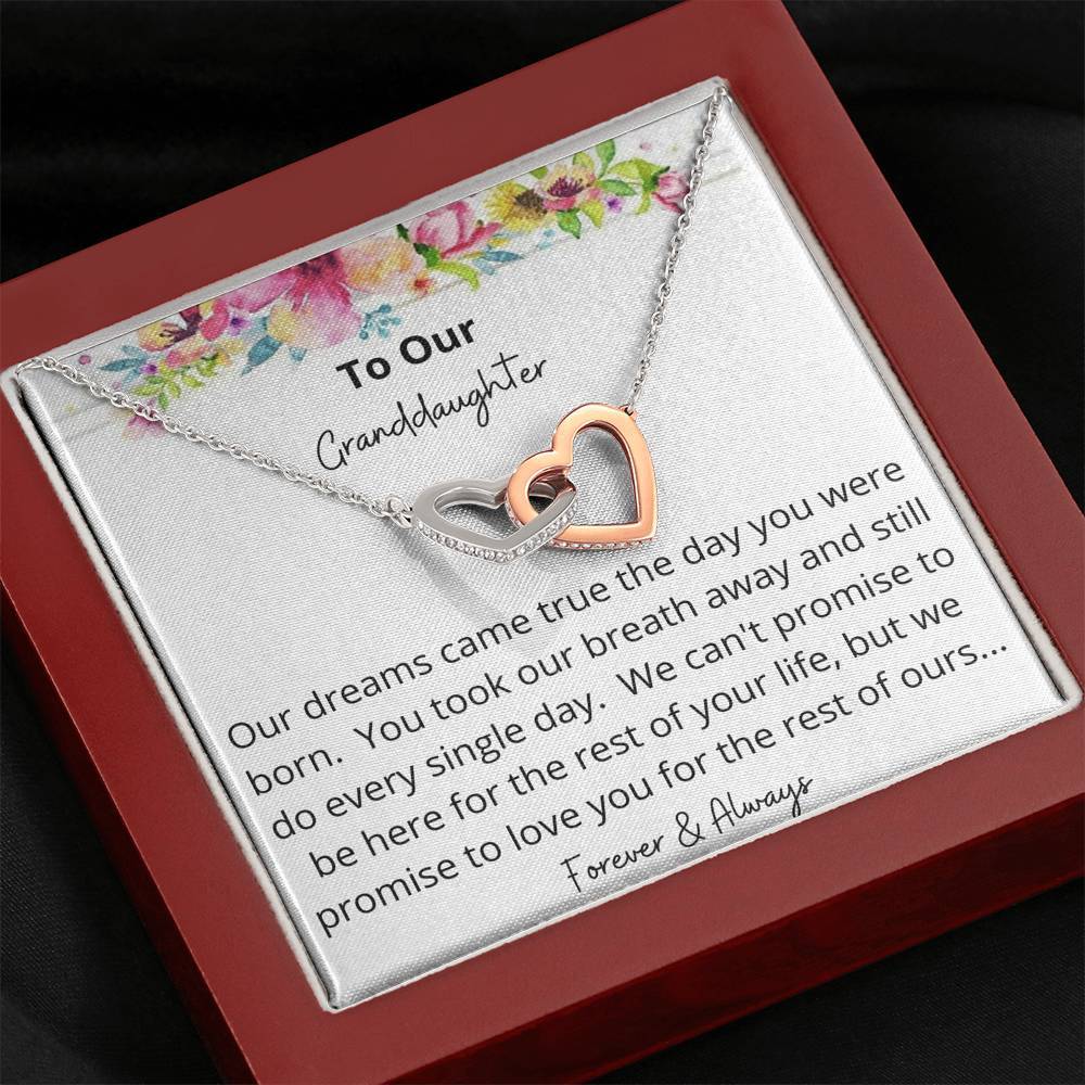 Jewelry - Two Hearts Forever And Always Necklace